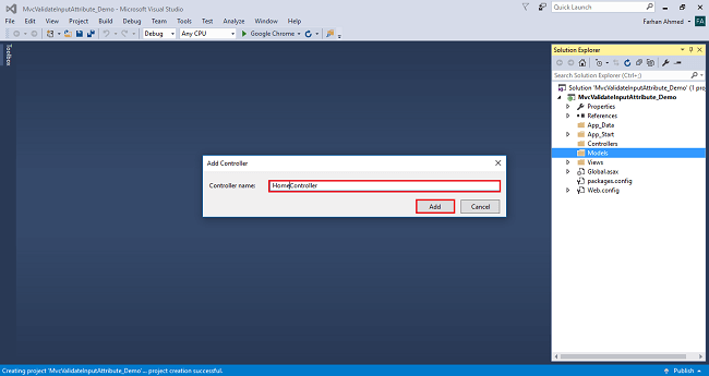 ValidateInput Attribute In ASP.NET MVC