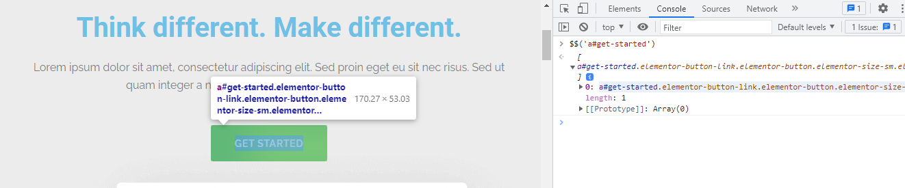 Verify Xpath And CSS Selector With Chrome Developer Tools