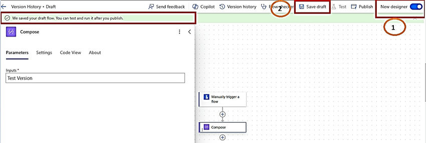 Version History, Run History & Limitations in Power Automate Flow