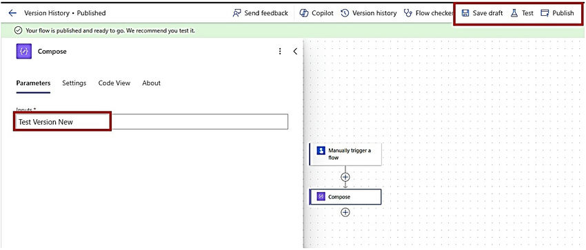Version History, Run History & Limitations in Power Automate Flow