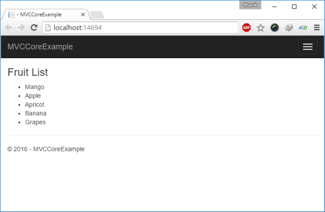 View Injection In ASP.NET Core MVC