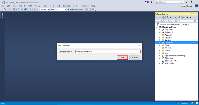 Views In ASP.NET MVC