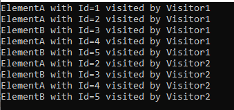 Visitor Pattern in C#