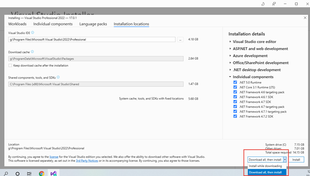 Visual Studio 2022 Installation Step By Step