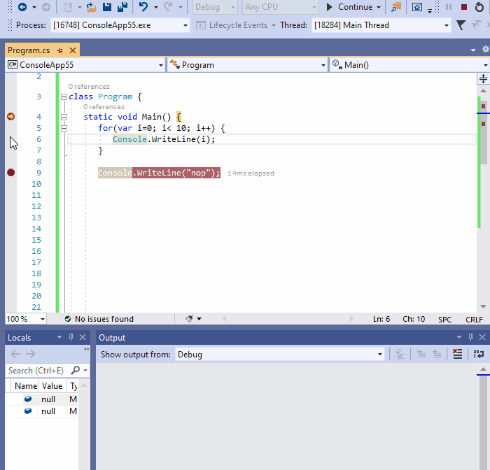 Visual Studio 2019 Debugging Productivity Tips