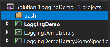 Visual Studio, Why Won't You Let Me Have This One (Solution Folder)?