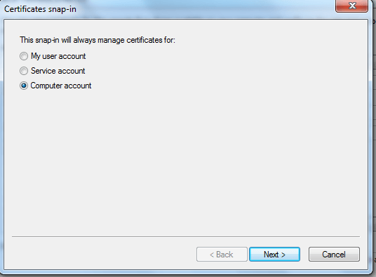 WCF Message Security Using Certificates