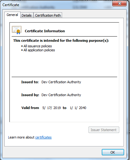 WCF Message Security Using Certificates