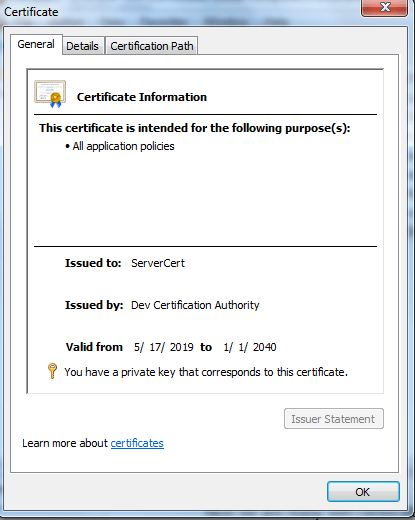 WCF Message Security Using Certificates