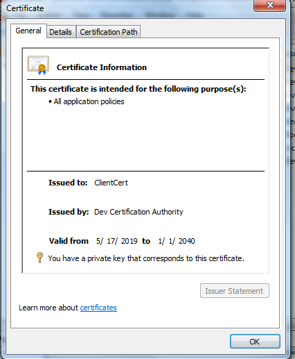 WCF Message Security Using Certificates