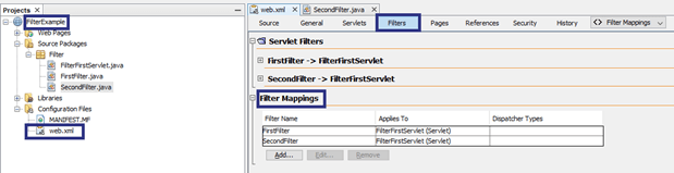 Servlet And JSP Filter