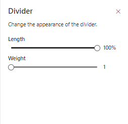 Divider Web Parts in SharePoint Online