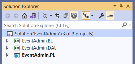 Project solution environment