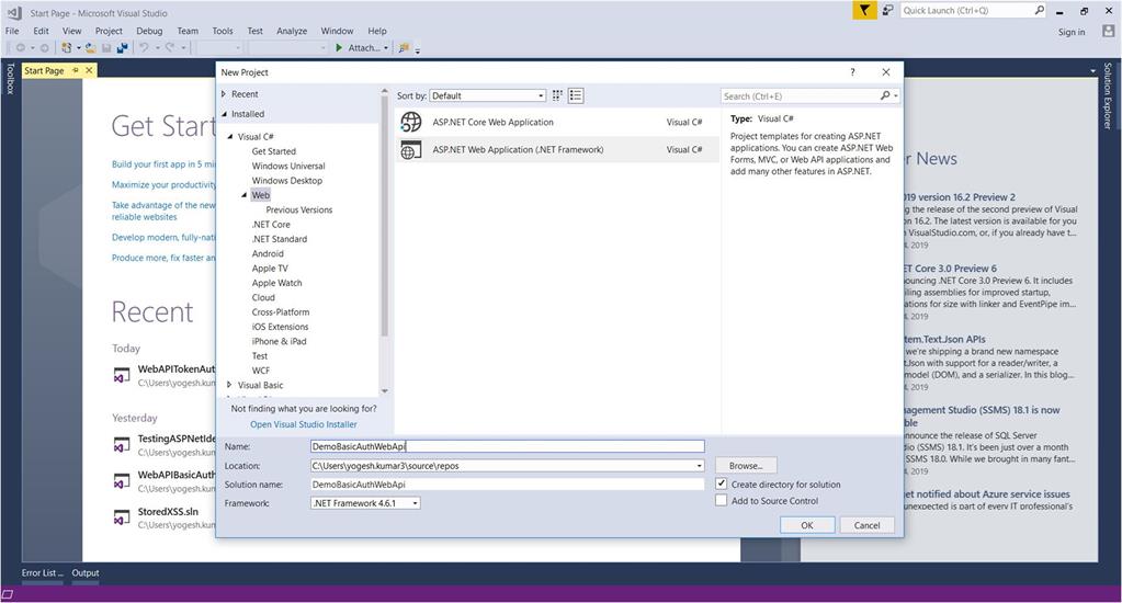 WebAPI 2.0 Basic Auth