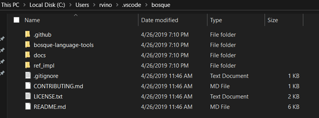 Bosque Programming language