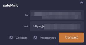 Safe Mint Transaction