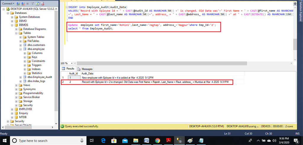 What Is A Trigger? What Are The Types Of Triggers? How To Display Information About Events