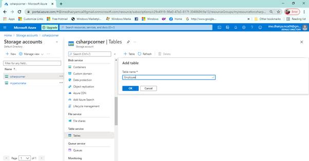 What Is Azure Table Storage