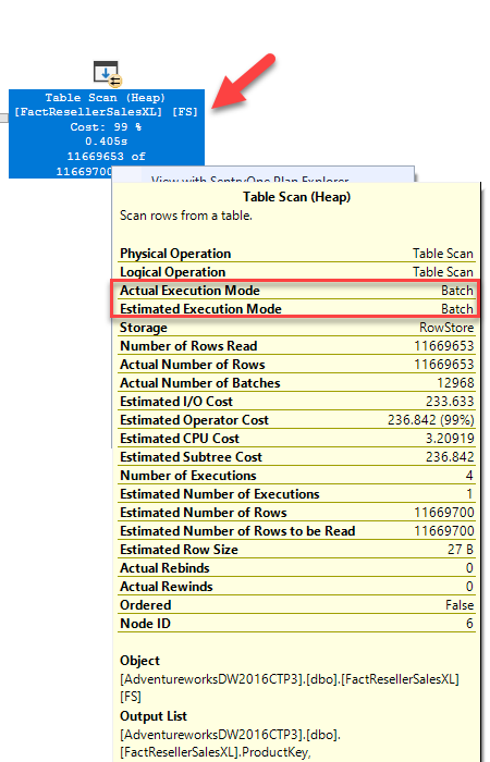 What Is Batch Mode On Rowstore In SQL Server