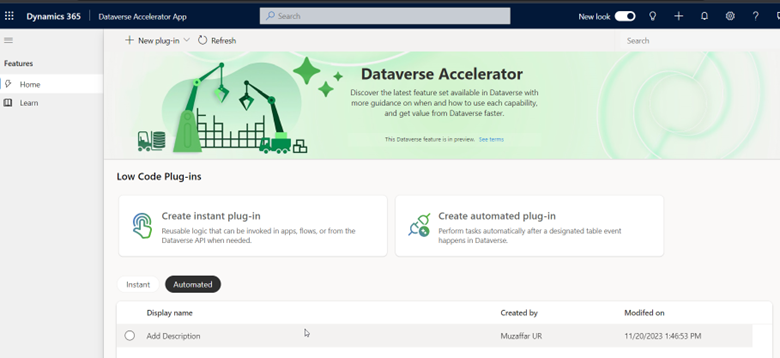 Dataverse Accelerator