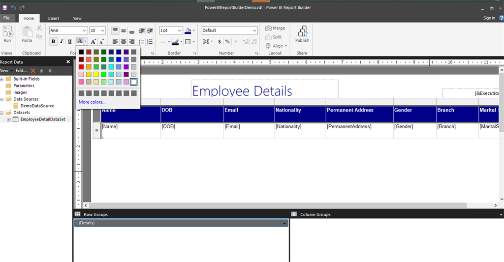 What Is Power BI Report Builder And How To Design Paginated Report Using Power BI Report Builder