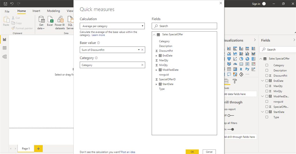 What Is Quick Measure In Power BI