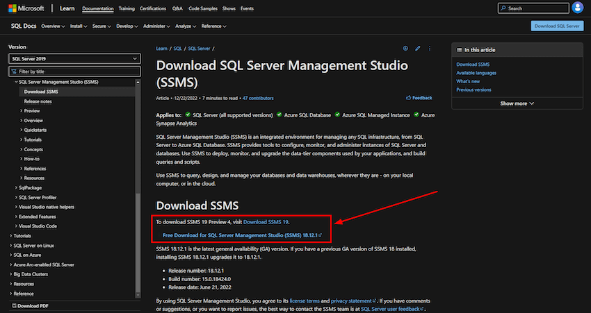 What is SQL Server Management Studio (SSMS)