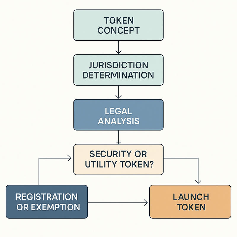 Token issuance workflow