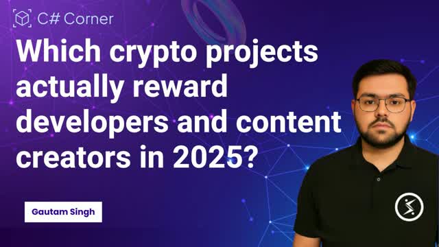 Which crypto projects actually reward deve...