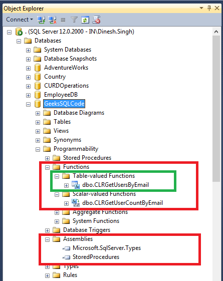 Why CLR Database User Defined Scalar and Table Value Function