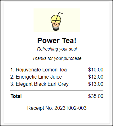 Point-Of-Sales System