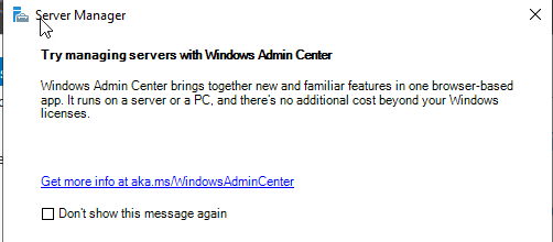 Windows Admin Center