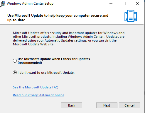 Windows Admin Center