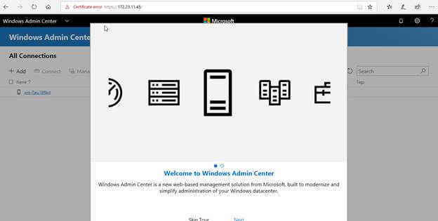 Windows Admin Center