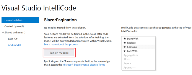 Work with AI-assisted IntelliCode in VS 2017 and VS Code