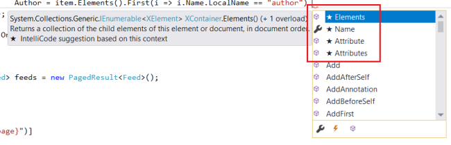 Work with AI-assisted IntelliCode in VS 2017 and VS Code