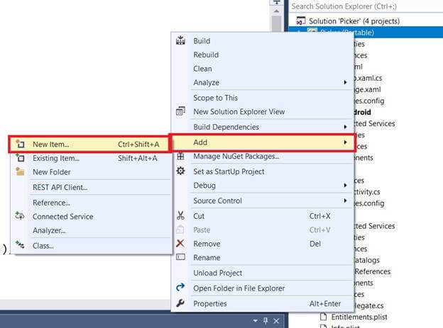 Picker Working Arithmetic Operators Android UWP Using Xamarin.Forms