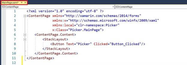 Picker Working Arithmetic Operators Android UWP Using Xamarin.Forms