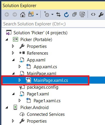 Picker Working Arithmetic Operators Android UWP Using Xamarin.Forms