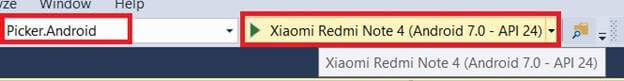 Picker Working Arithmetic Operators Android UWP Using Xamarin.Forms