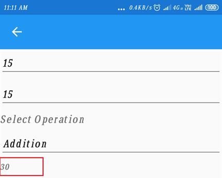 Picker Working Arithmetic Operators Android UWP Using Xamarin.Forms
