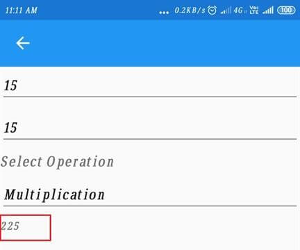 Picker Working Arithmetic Operators Android UWP Using Xamarin.Forms