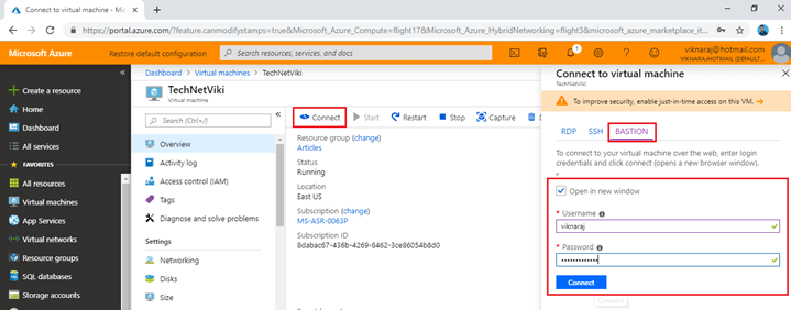 Azure Bastion (Preview) Service