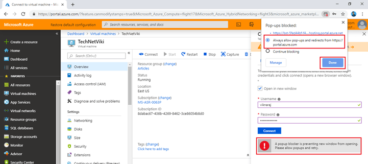Azure Bastion (Preview) Service
