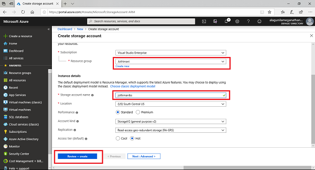 Working With Azure Blob Storage