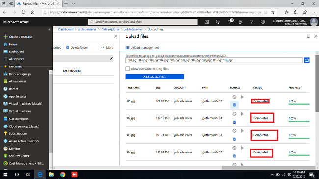Azure Data Lake Store