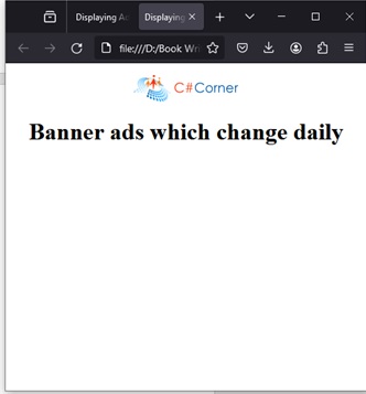 Working with Banner Ads and Random Ads in JavaScript