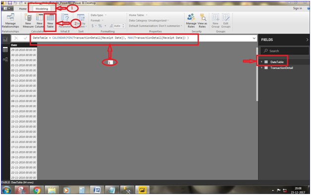Working With Dates And Date Table In Power BI