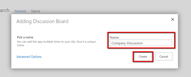 Working with Discussion Boards in SharePoint