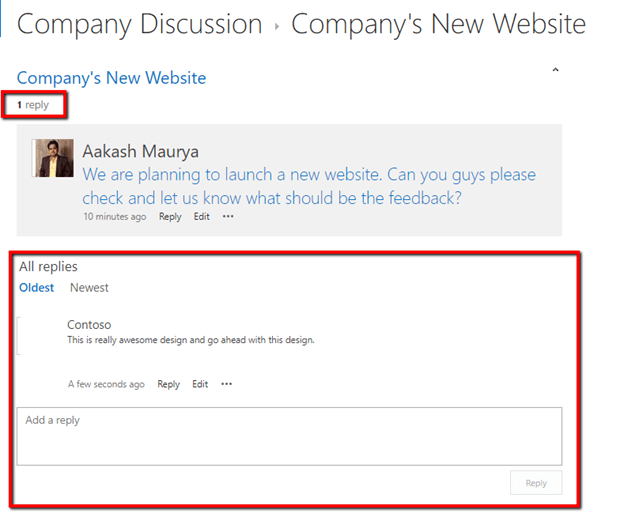 Working with Discussion Boards in SharePoint